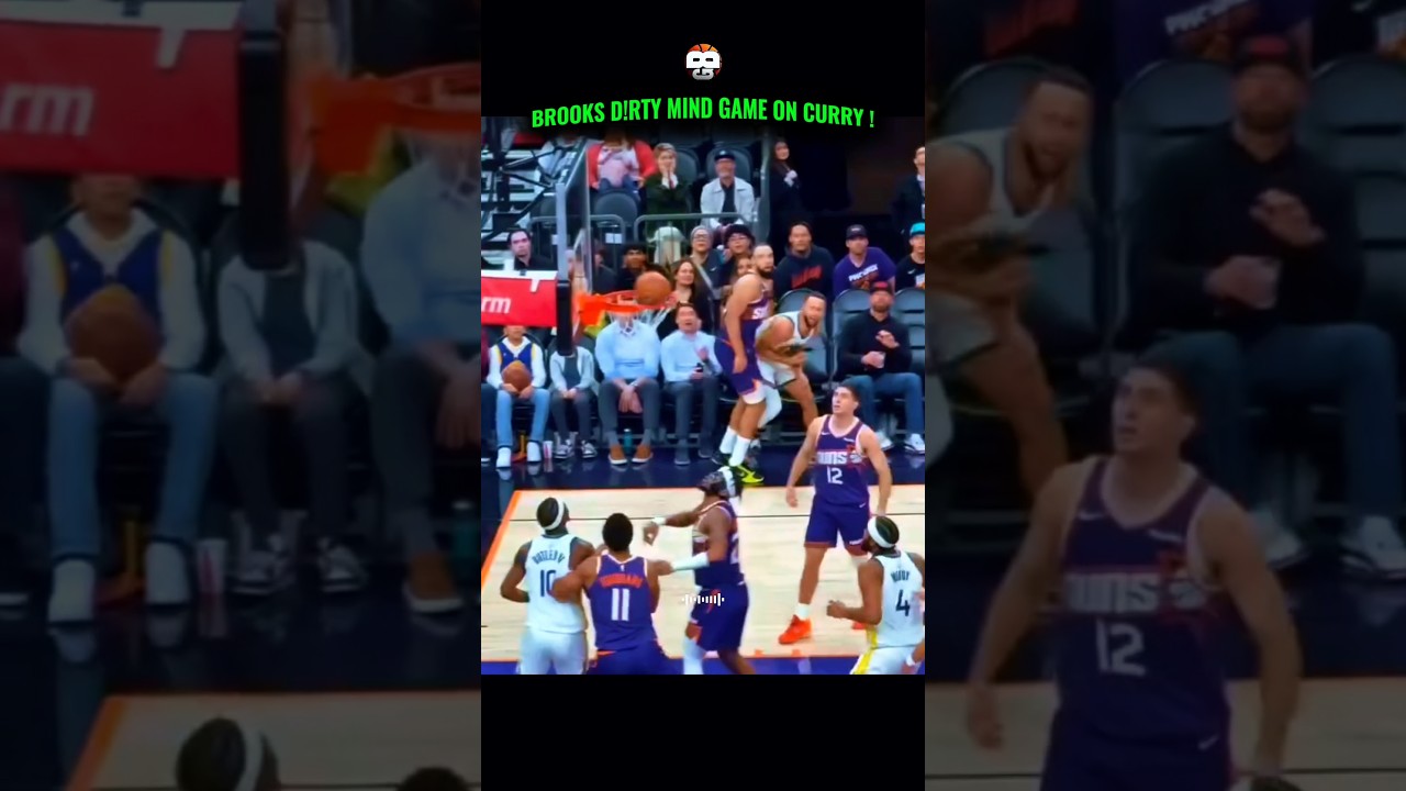 Стеф Карри, грязная психологическая игра от Брукса! 🤯🔥🤦 #curry #brooks #gws #viral #trending