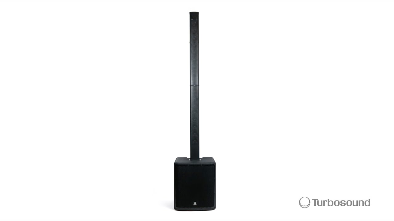 TURBOSOUND iNSPIRE iP2000 1,000 Watt Powered Column Loudspeaker with a 12
