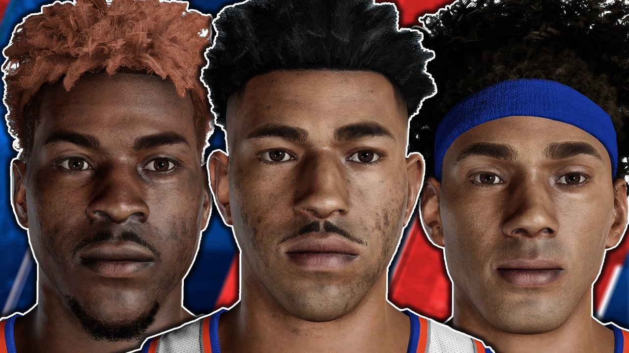 NBA 2K21 - Quentin Grimes, Miles McBride, Jericho Sims Face Creation