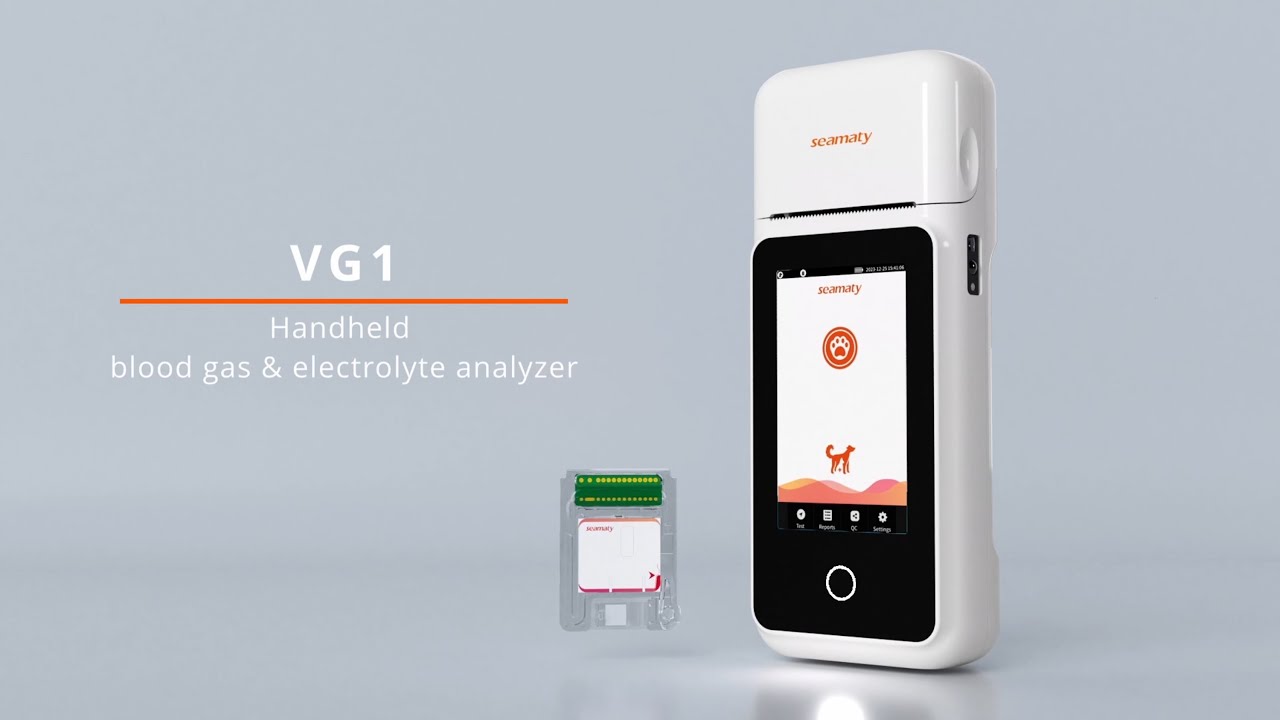 VG1｜#VG1 Demonstration Video｜VG1 Veterinary Blood Gas & Electrolyte Analyzer