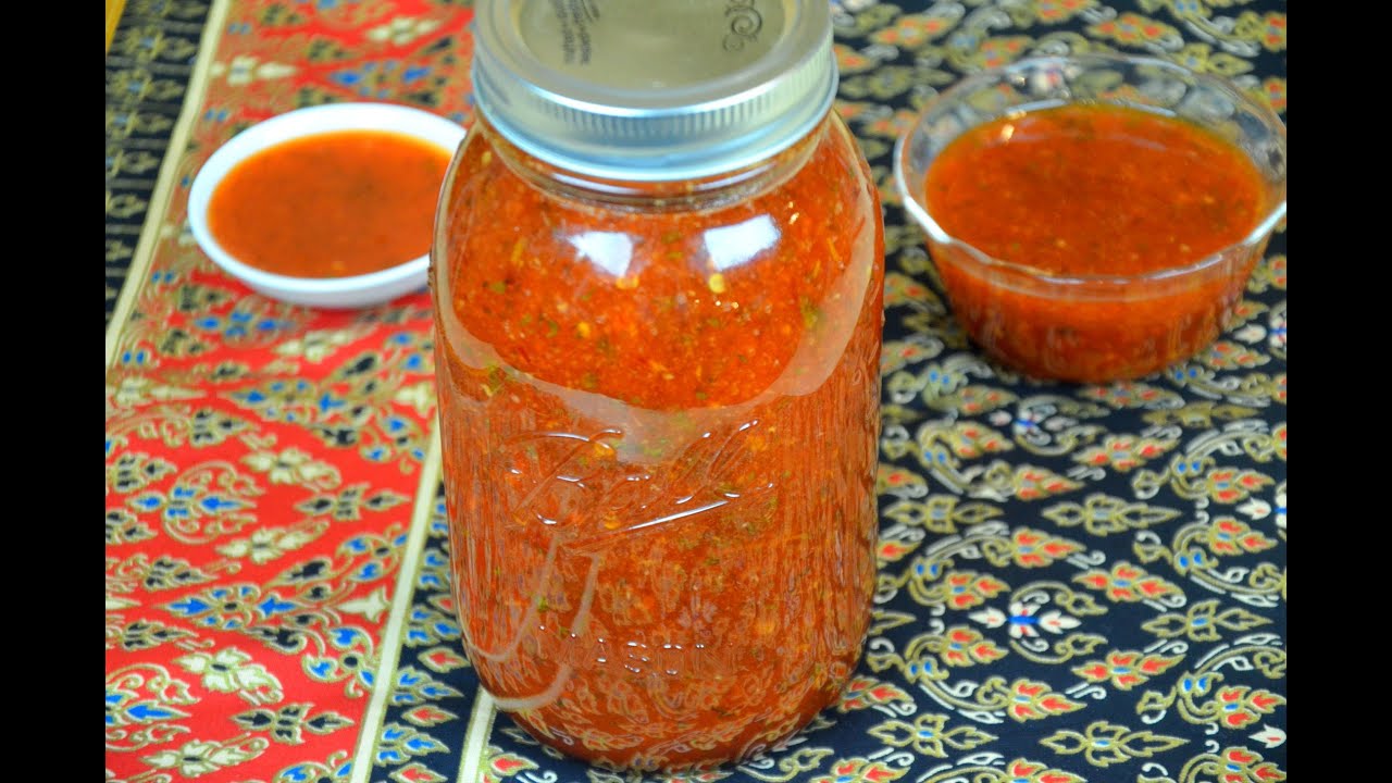 Thai Sweet Chili Sauce recipe! (NAM CHIM KAI) วิธีทำ น้ำจิ้มไก่ แสนง่ายค่ะ