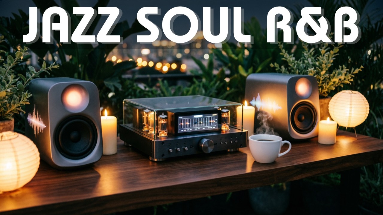 Jazz Soul R&B Night Vibes ☕ Smooth Chill Music for Relaxing Evening