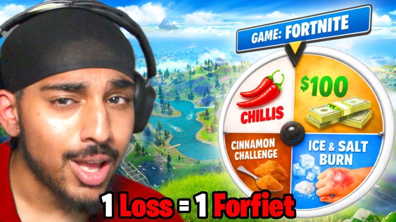 Every Game I LOSE , I Do A Forfeit!
