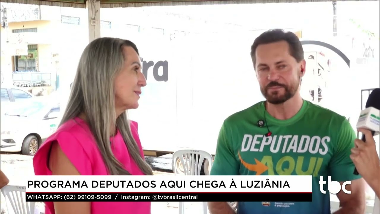 Jornal Brasil Central |27-02-26| Deputados Aqui chega a Luziânia