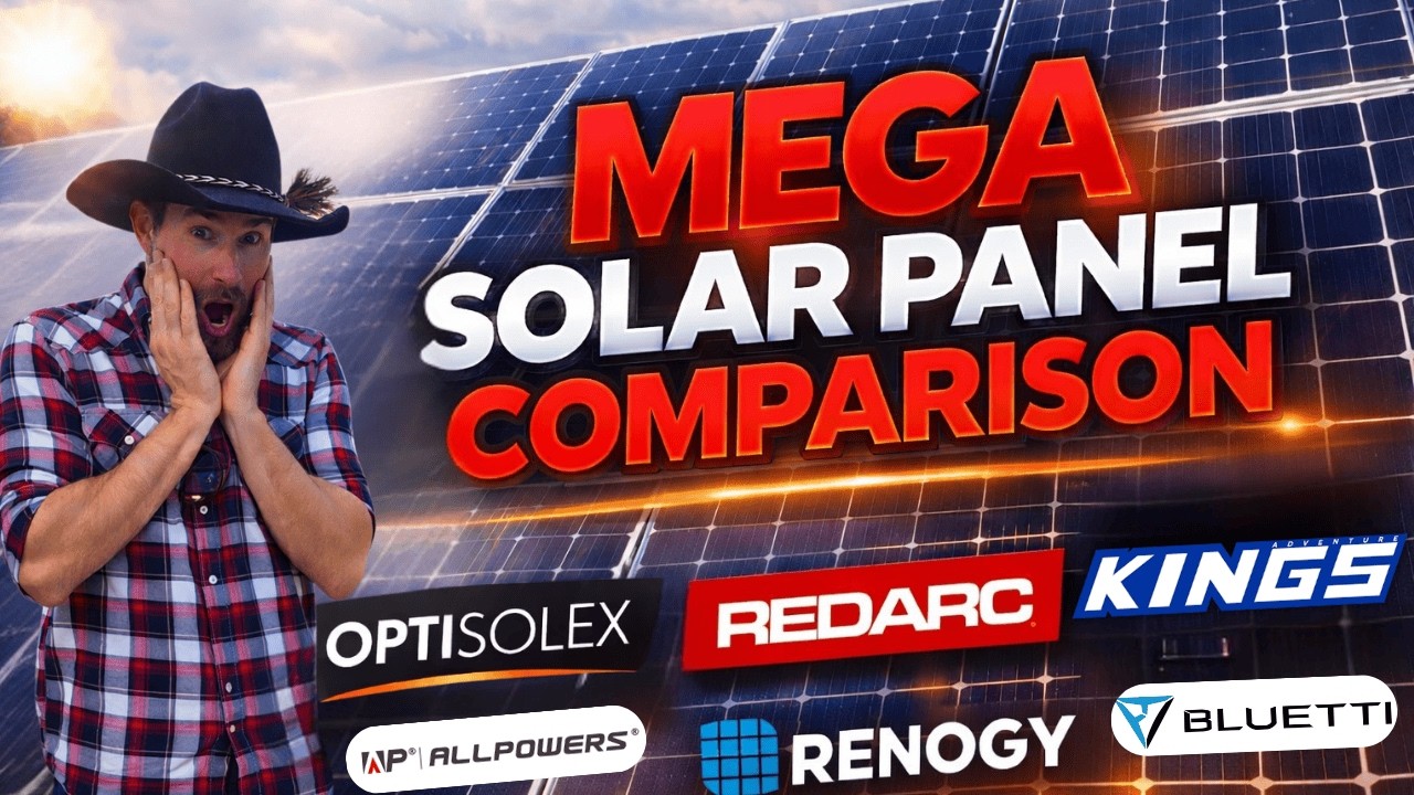 The BEST solar blanket for CAMPING? - Redarc, Kings, Bluettie, Renogy, OptiSolex, AllPowers