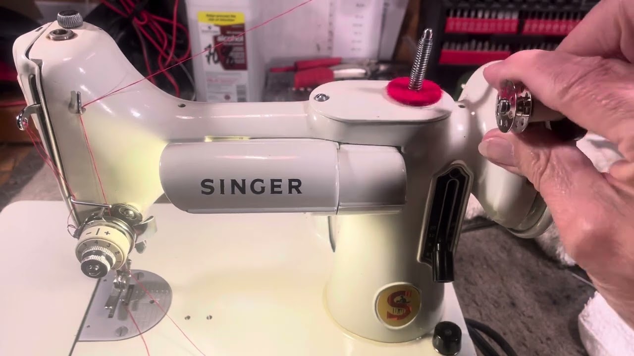 Avoiding disaster with your Singer Featherweight using these 5 key critical points  (video 358)