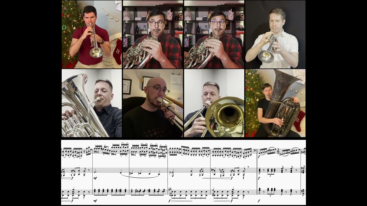 TCHAIKOVSKY - MARCH from NUTCRACKER - Brass Ensemble Cover