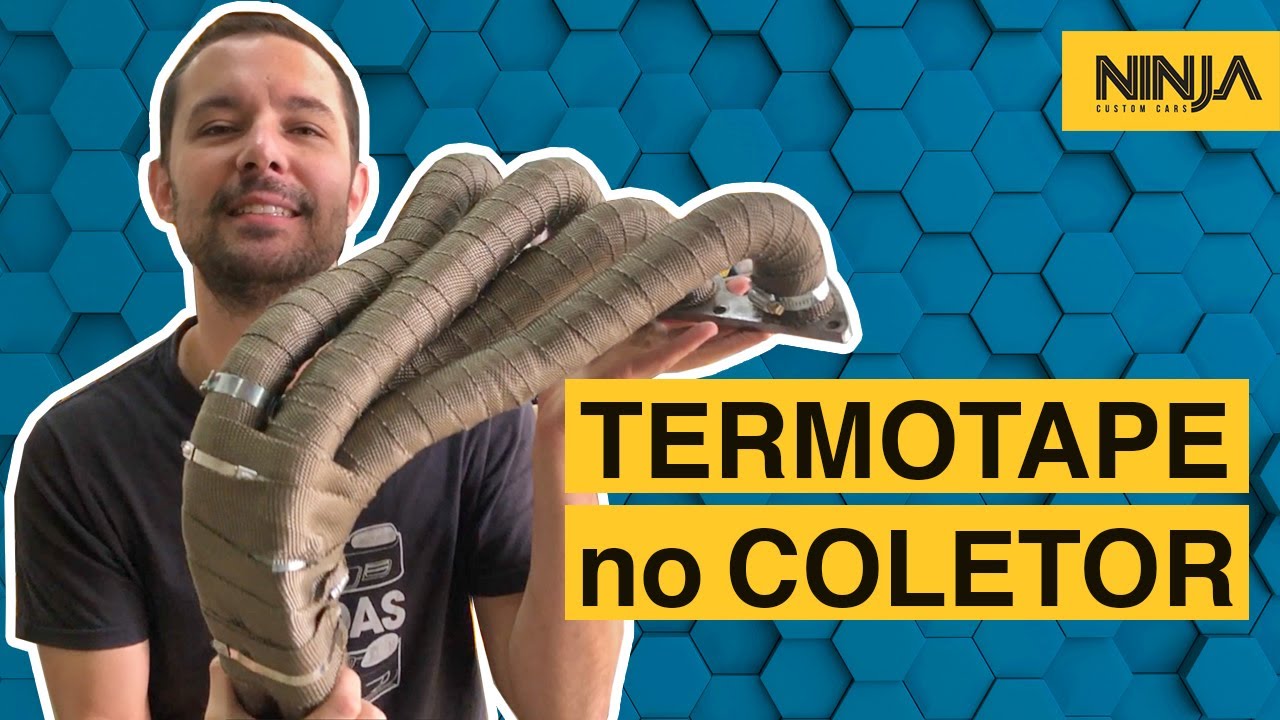 Como Instalar TERMOTAPE no Coletor de INOX