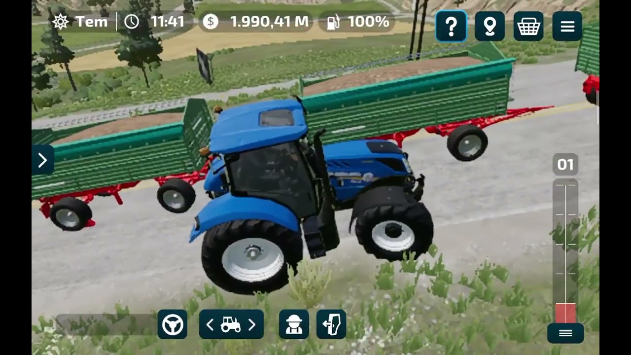 200 ton Jon Deere vs New Holland 