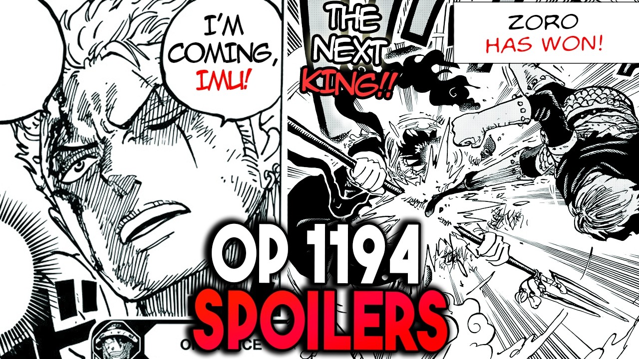 ZORO GREATNESS!! IMU AND BROOK!! | ONE PIECE CHAPTER 1194 EARLY SPOILERS (OP 1194)