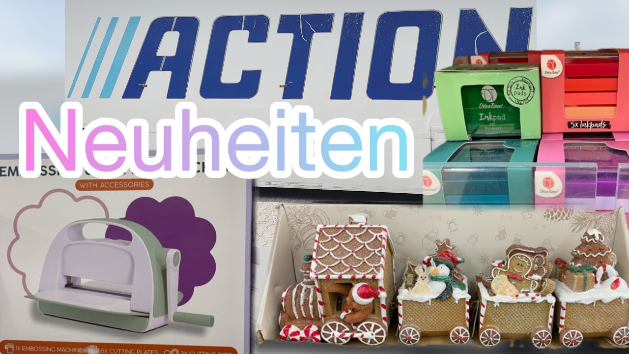#Action Neuheiten ❤️Basteln, Weihnachten & mehr ❤️ LIVERUNDGANG❤️