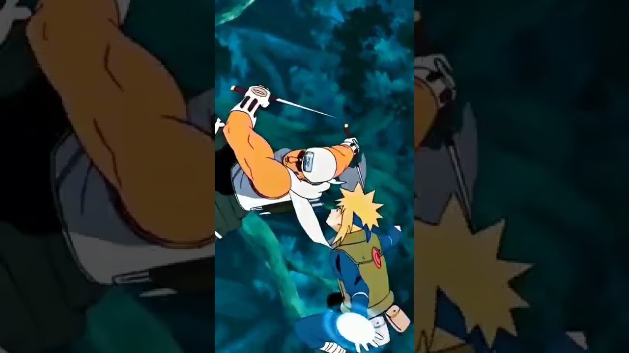 Minato vs Killer bee [Edit✨] #animeedit #killerbee #minato