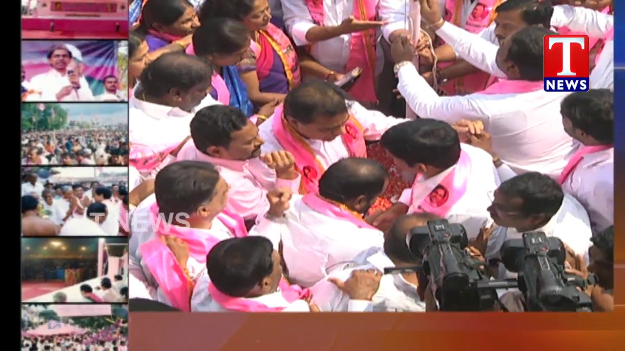 TRS Working President KTR Participates in TRS formation day celebrations at Telangana Bhavan | TNews