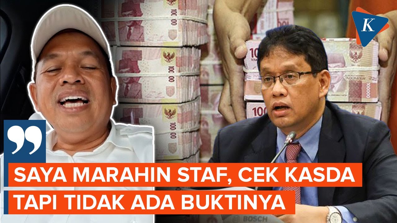 Curhat Marahi Staf, Dedi Mulyadi Tepis Purbaya Klaim Tak Temukan Dana Jabar Mengendap di Bank