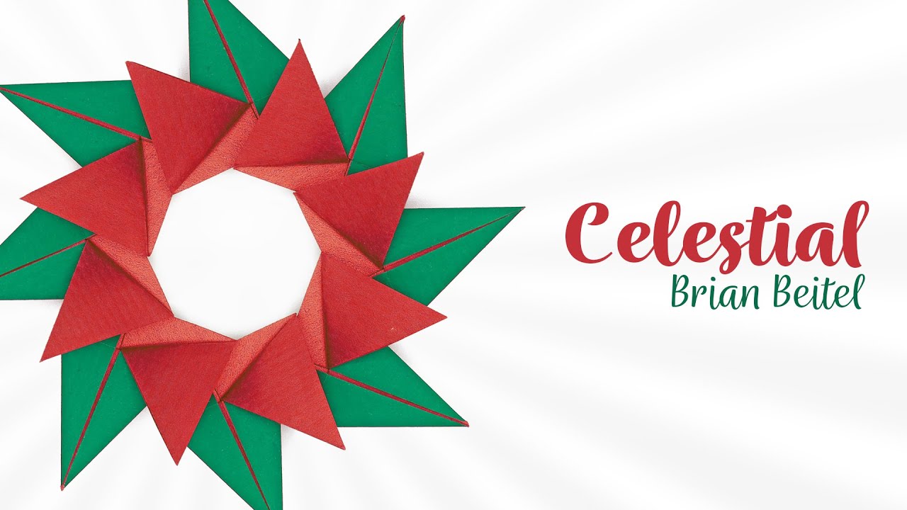 Origami Celestial (Brian Beitel) &bull; Christmas Paper Folding Tutorial