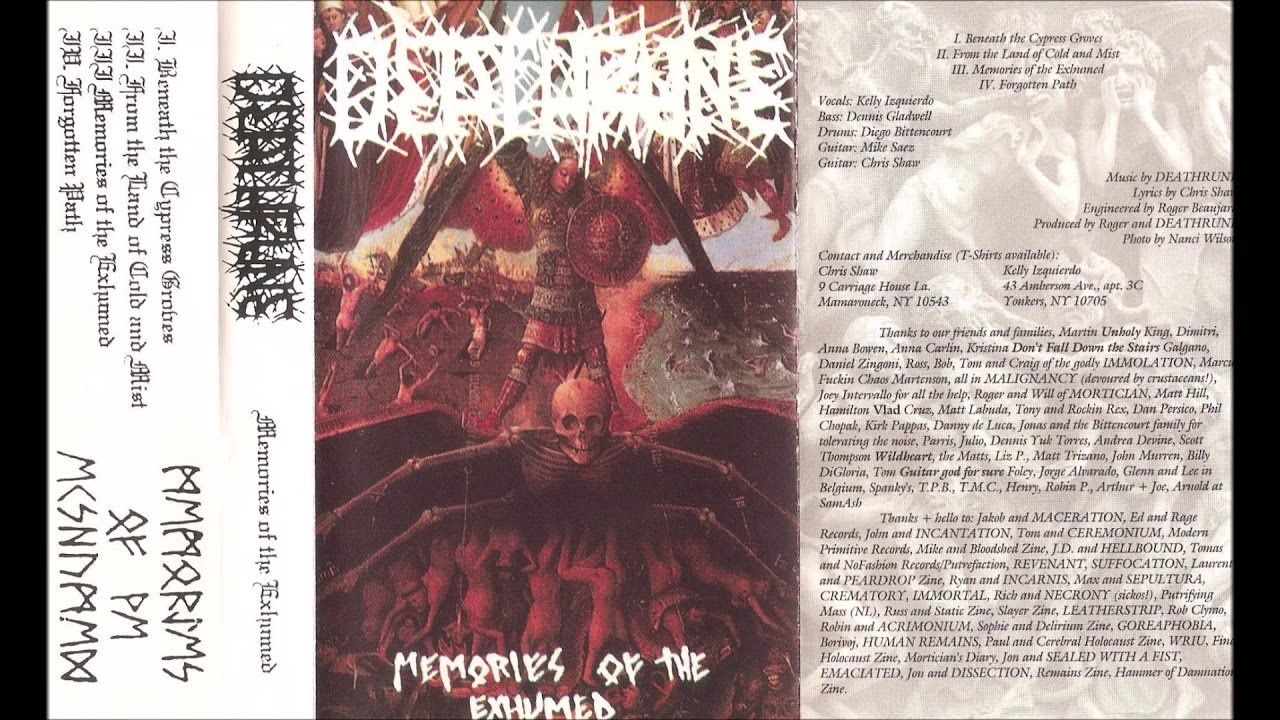 DEATHRUNE (USA/NY) Memories Of The Exhumed Demo 1994 [FULL DEMO]