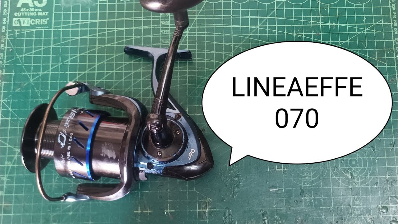 CARRETE O REEL DE PESCA LINEAEFFE 07O  COMO REPARAR  PICK UP