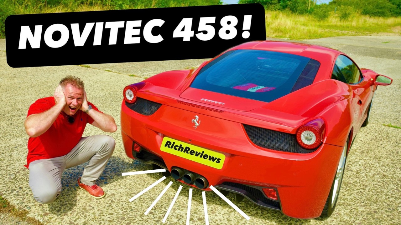 NOVITEC Ferrari 458 - STRAIGHT PIPE EXHAUST REVIEW!