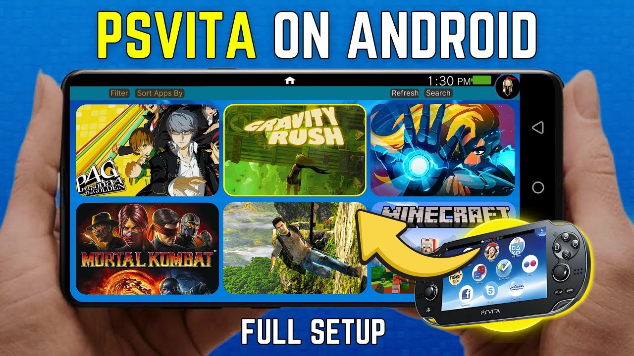 Как настроить эмулятор Vita3K для Android в 2026 году | Эмулятор PS Vita