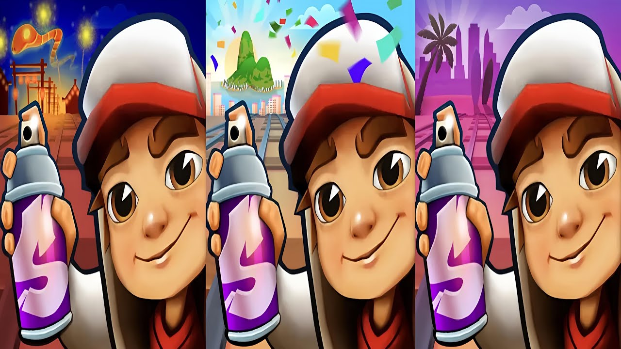 Subway Surfers : Rio Carnival 2025 🆚 Aloha Hawaii 2025 🆚 Year Of the Snake 2025