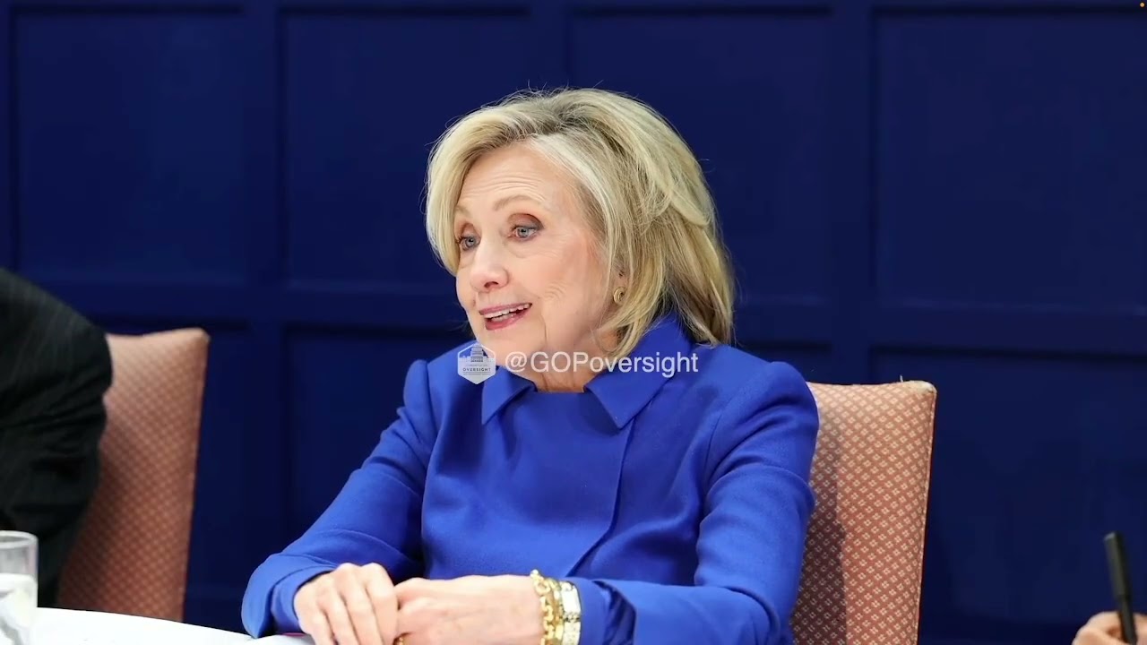 Burlison Questions Hillary Clinton on Epstein and Maxwell's Ties to Foreign Intelligence