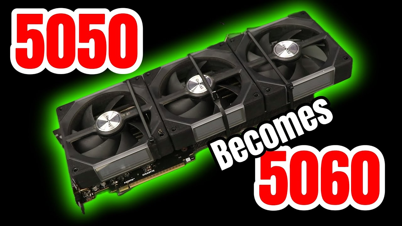 5050 &rarr; 5060: обновление, которое NVIDIA так и не сделала