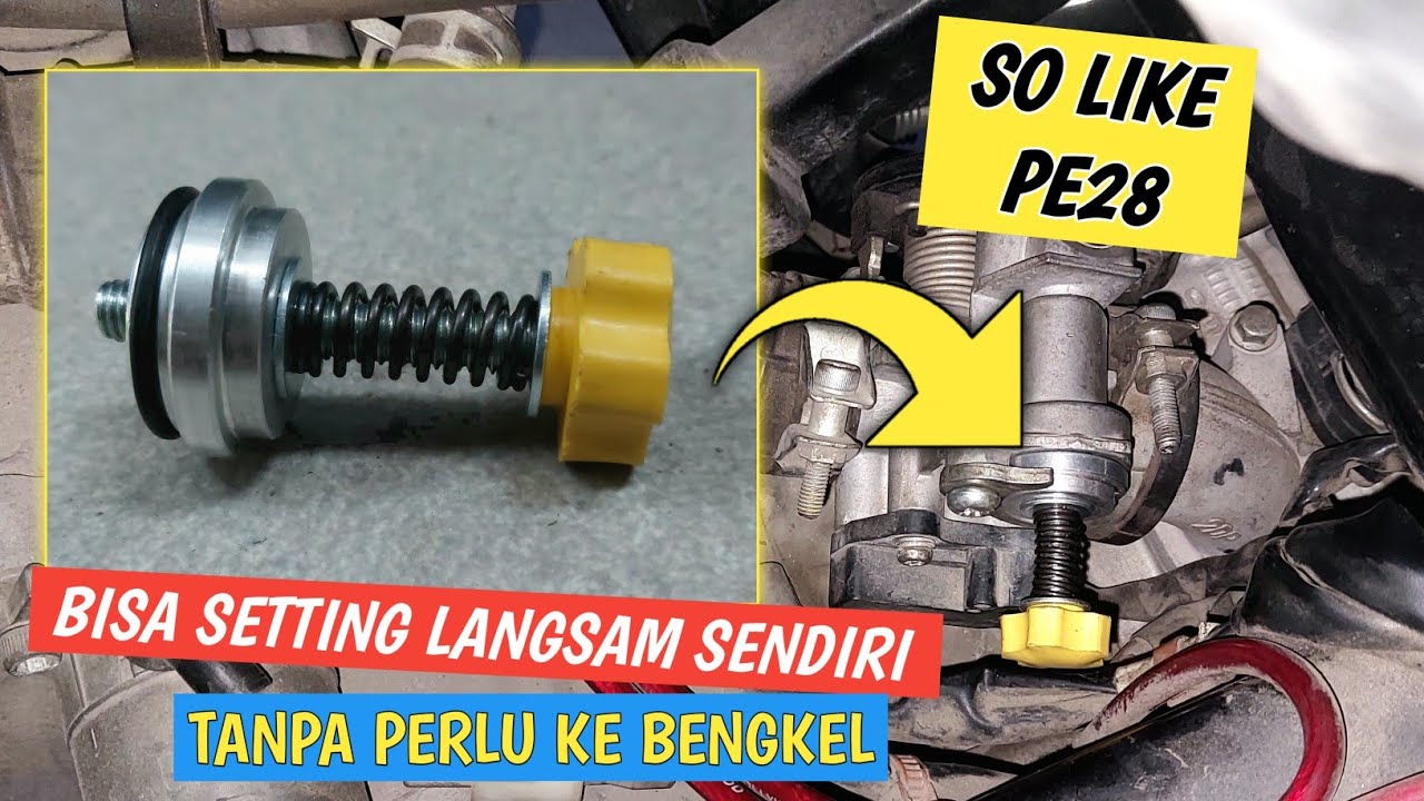Pasang ISC MANUAL yamaha NMAX. Biar mudah setting kayak pakai karburator