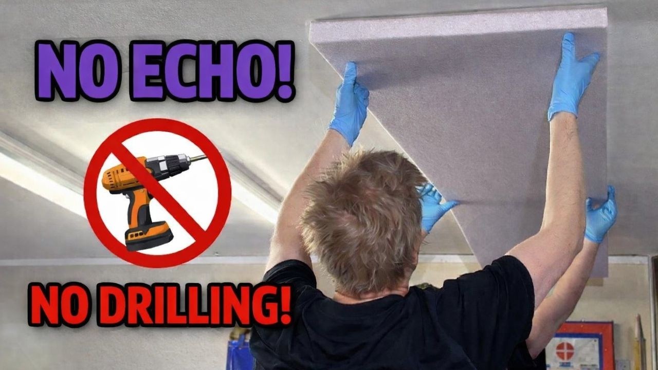 ProSound Easy-Fix Acoustic Foam Panels. Reduce Echo in Any Room (DIY Installation & No Drilling!)