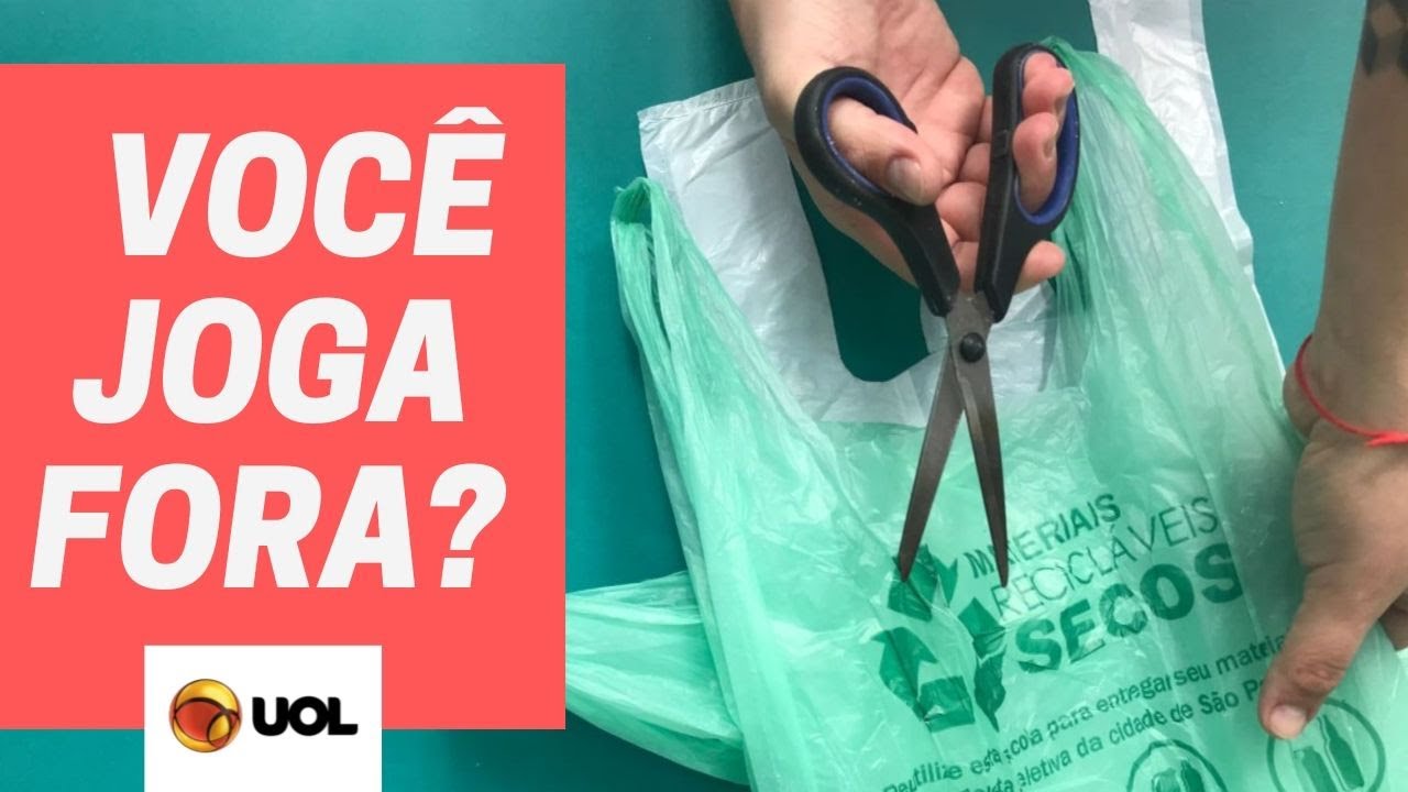 OLHA O QUE EU FIZ COM ESSAS SACOLAS PLÁSTICAS | RE PLÁSTICA EP.01 | Paulo Biacchi