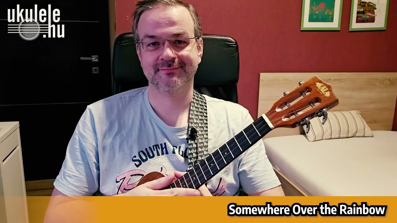 Somewhere Over the Rainbow - chords + fingerstyle tutorial