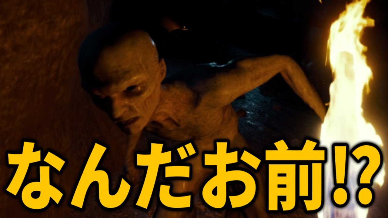 洞窟探検したら新食人族発見？ ホラーゲーム
