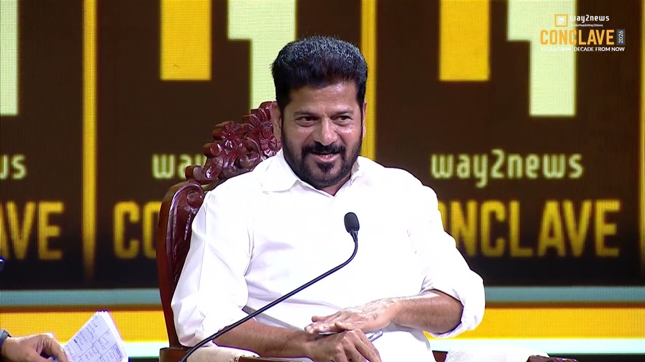 Rahul Gandhi Is PM Candidate for INDIA Alliance: CM Revanth at Way2News Conclave