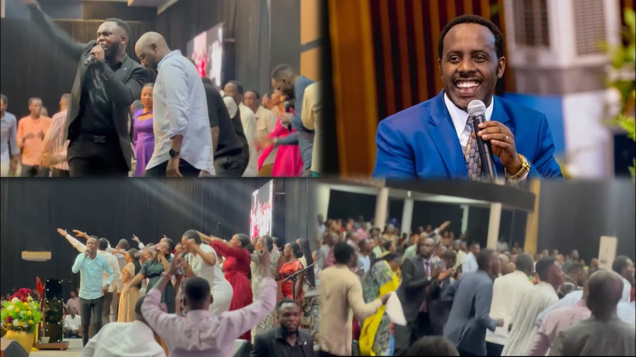 🥰#Apostle Christopher#Carvary worship Team hamwe na #Alarm ministry mukanogo habaye ibihe byiza🎹😭🔥