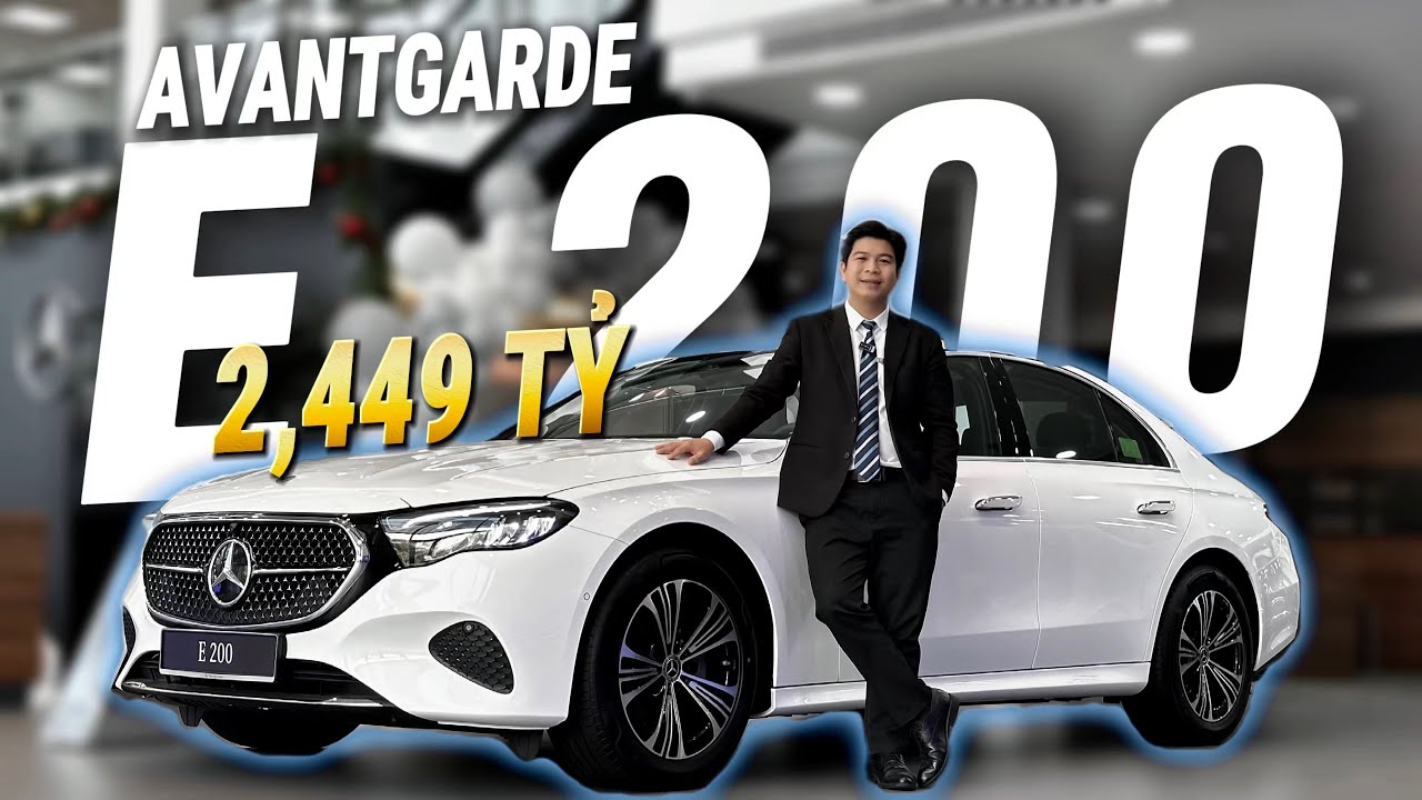 Mercedes E200 Avantgarde 2025 – Sẵn xe giao ngay, trải nghiệm vượt trội | Hoan Channel