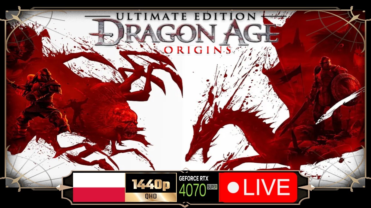 (STREAM PL) Dragon Age Początek - Człowiek szlachcic -19 - Obcowisko [Koszmar+]