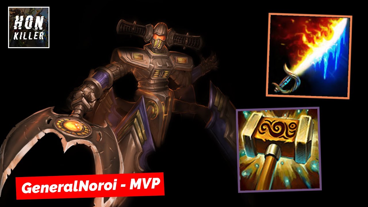 HoN Soul Reaper DAWNBRINGER with MOCK OF BRILLIANCE - MVP