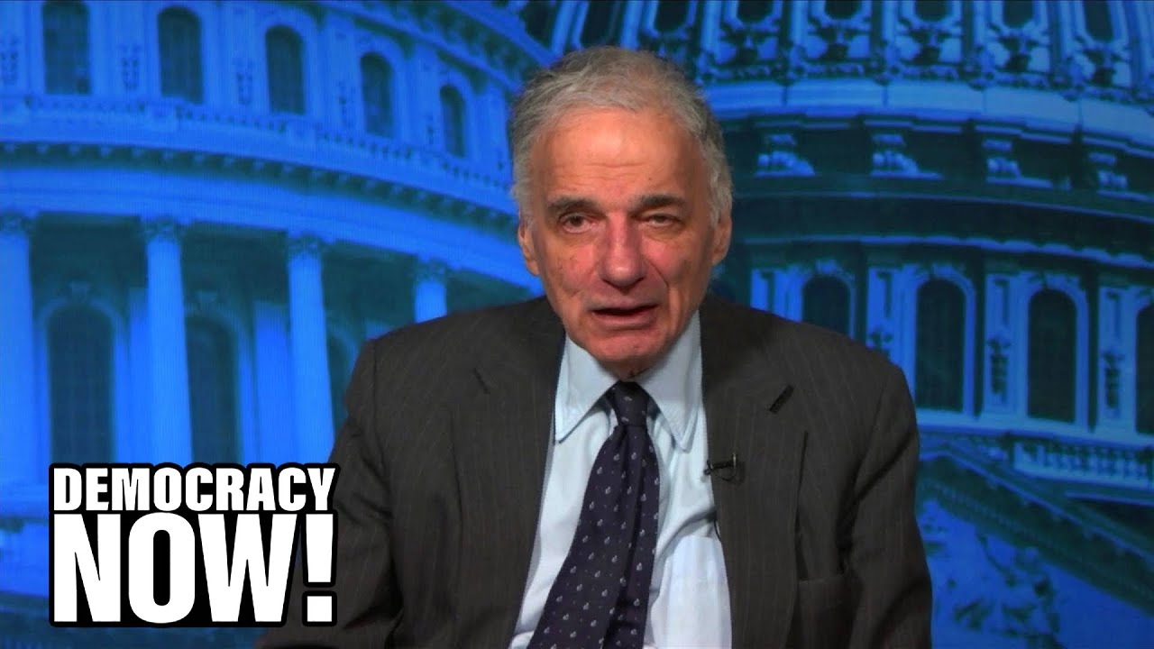 Ralph Nader Denounces Trump Budget as Corporatist, Militarist & Racist: 