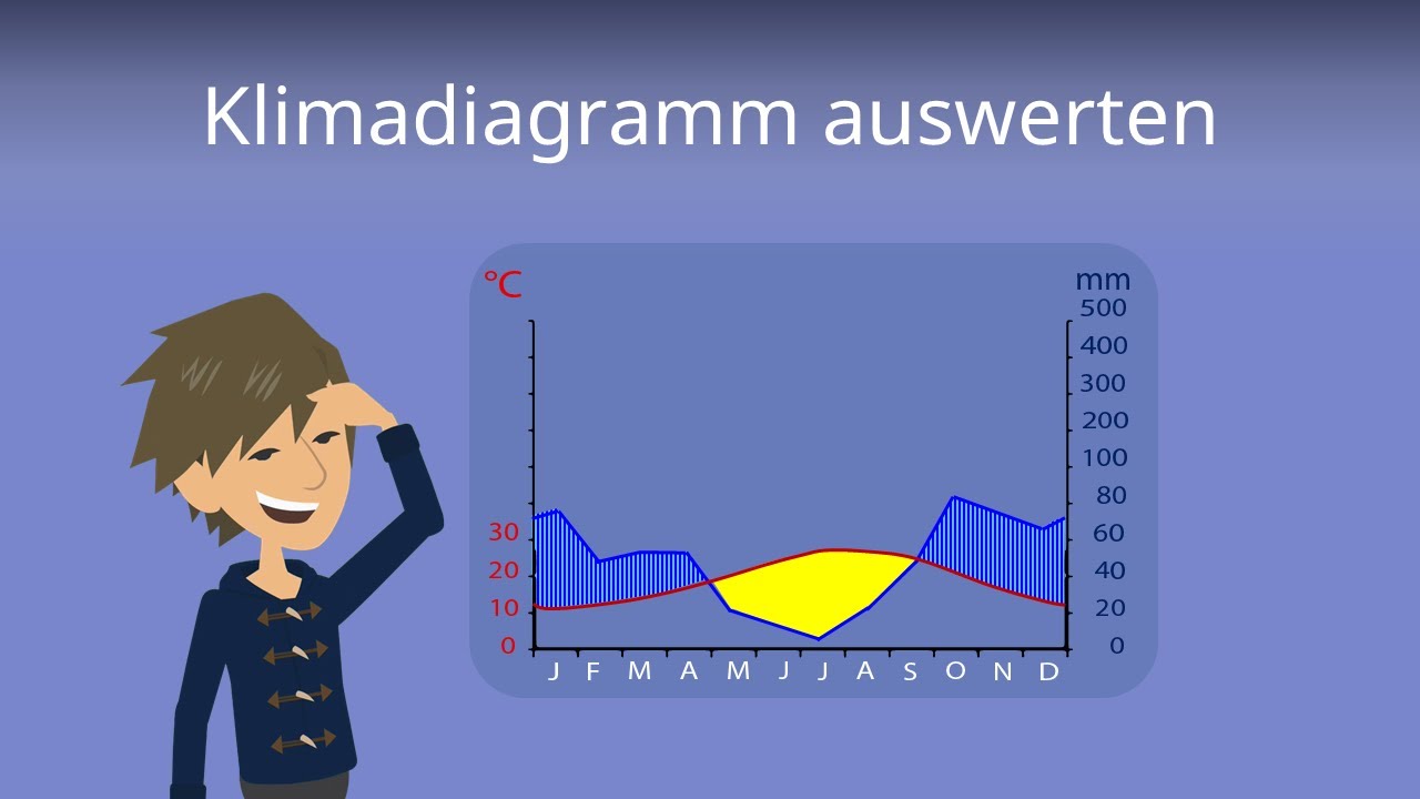 Klimadiagramm Auswerten: So geht's! -- Studyflix