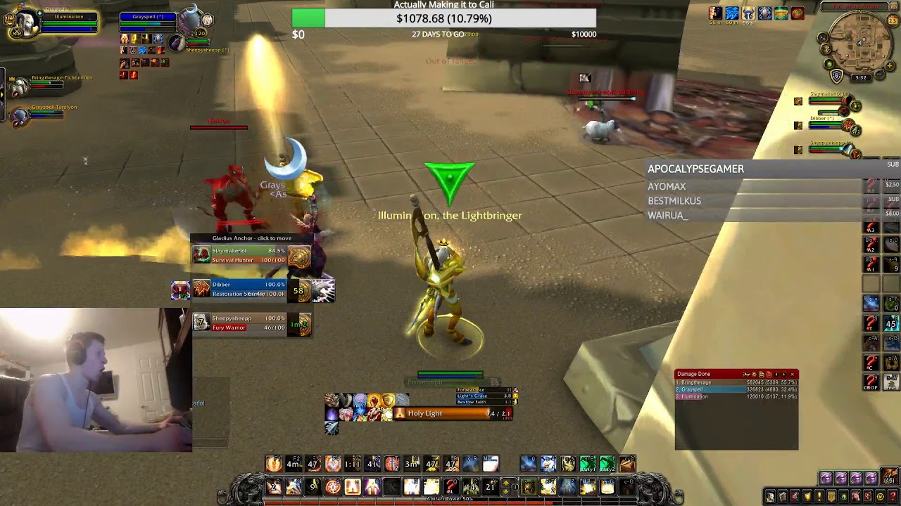 Mies explains during the game why the mage on his team is the worst of all time
