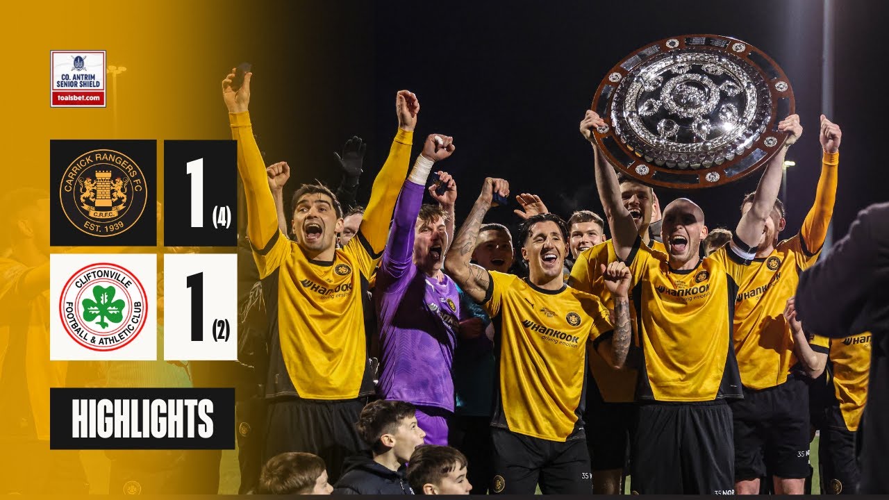 HIGHLIGHTS | Carrick Rangers 1 - 1 Cliftonville [Pens: 4 - 2]