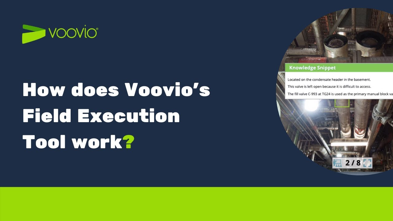 How does Voovio's Field Execution Tool work?