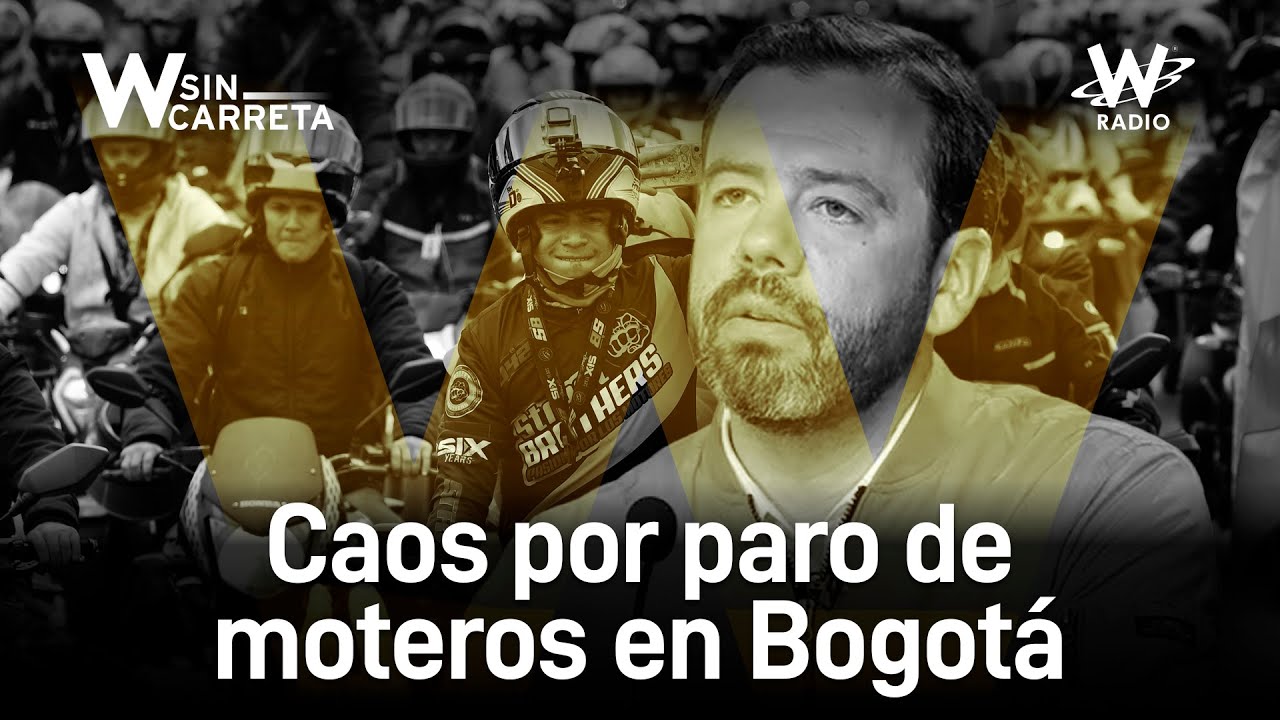 ¿Restricción de Alcaldía de Bogotá a moteros fue necesaria o desproporcionada? | W Sin Carreta