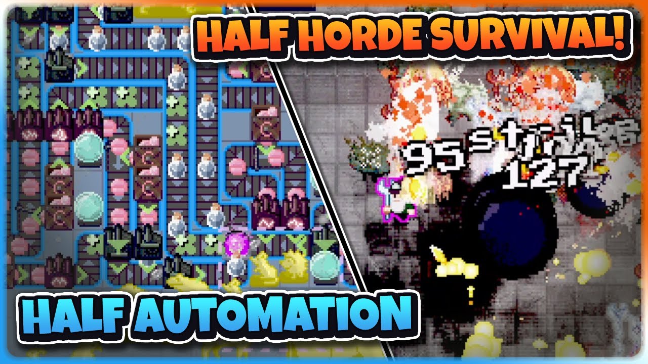 New Roguelike is Factorio Meets Vampire Survivors!