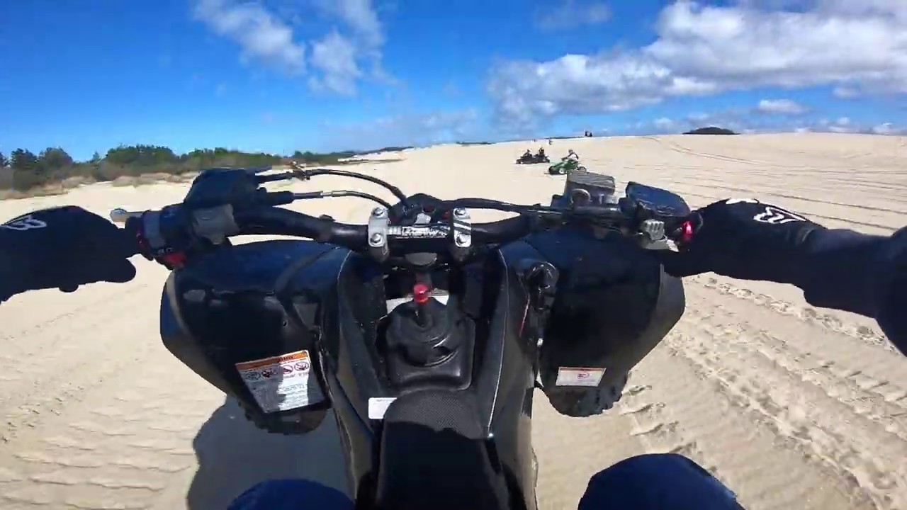 KFX 450R Dune Riding!!