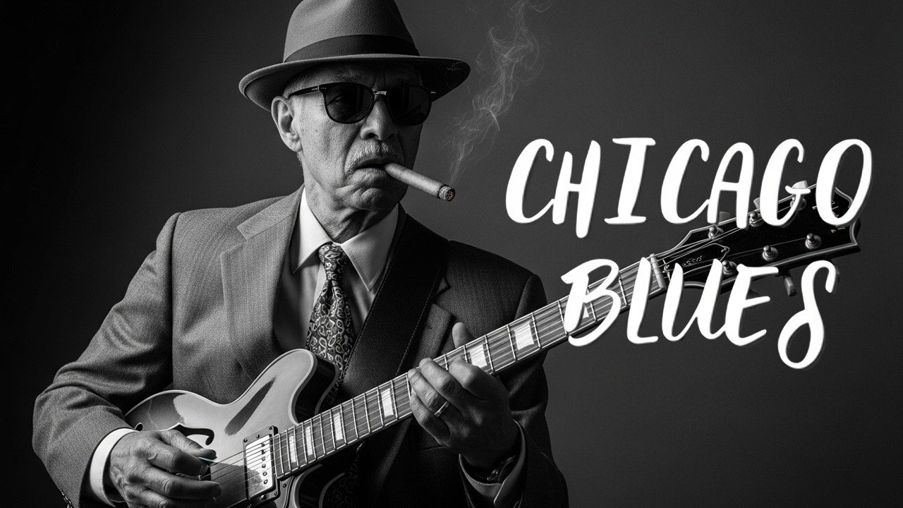 Blue Suit Blues – Smooth Chicago Blues for Whiskey Night Relax