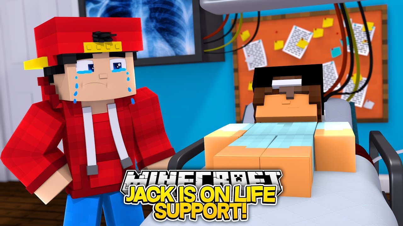 Minecraft Adventure - ДЖЕК НА АППАРАТЕ ЖИЗНЕОБЕСПЕЧЕНИЯ!!