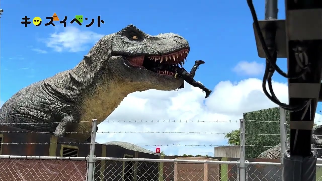 ジャングリア沖縄「ダイナソー サファリ」で揺れまくり！