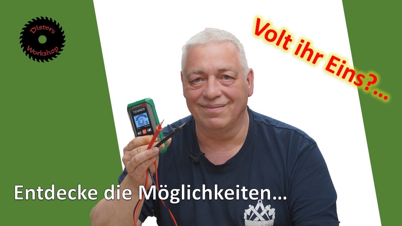 Entdecke das Tesmen Multimeter – Ein Muss für jeden Heimwerker! … mit Gewinn!!!