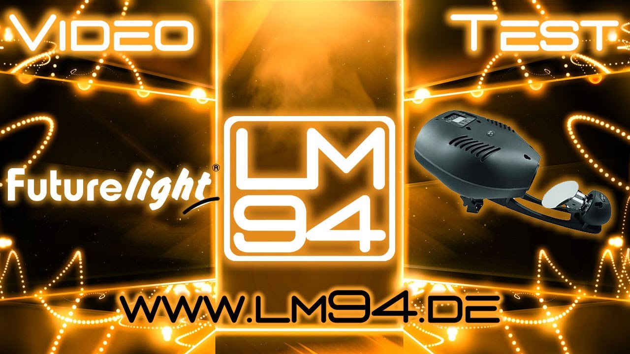 LM94 Video-Test: Futurelight DSC 40 LED Scan (40w LED von Luminus)