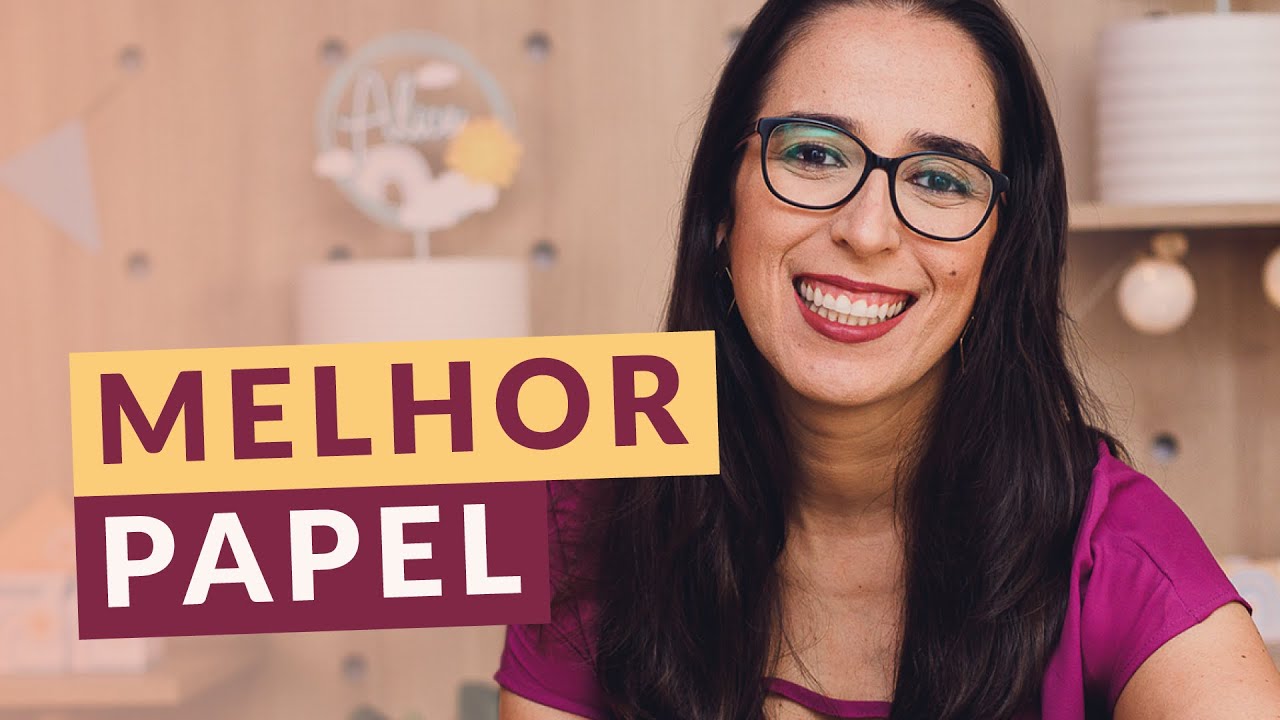 Qual o melhor papel para fazer personalizados